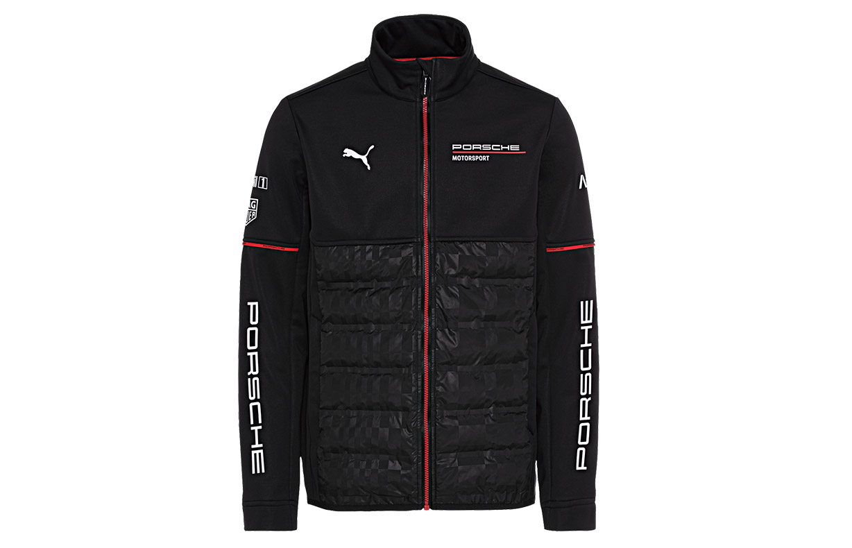 PorscheMOTORSPORTセレクション ジャケット EU/Mサイズ Motorsport Softshell Jacket (Mens) : Suncoast Porsche Parts